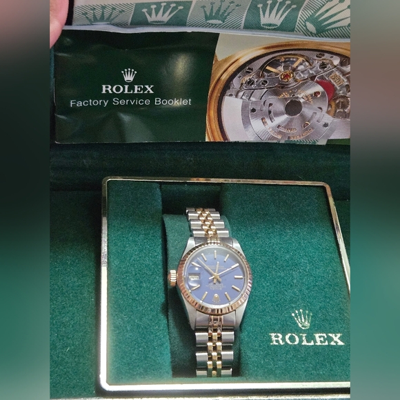 Rolex Oyster Perpetual Datejust ladies watch - Picture 12 of 17